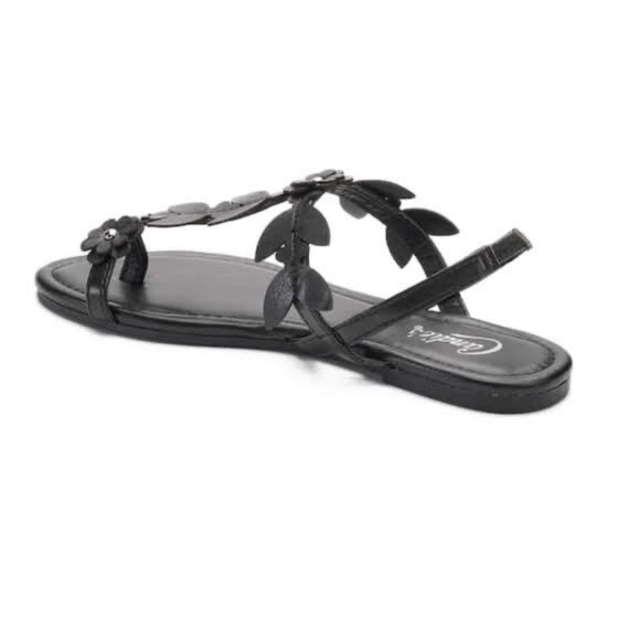 Candie's | Floral Sandals, Rose Gold - Picture 4 of 7